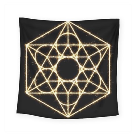 Sacred Geometry: Metatron Square Tapestry (Small) from ArtsNow.com