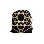 Sacred Geometry: Metatron Drawstring Pouch (Medium)