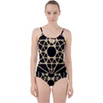 Sacred Geometry: Metatron Cut Out Top Tankini Set