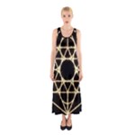 Sacred Geometry: Metatron Sleeveless Maxi Dress