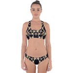 Sacred Geometry: Metatron Cross Back Hipster Bikini Set