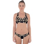 Sacred Geometry: Metatron Cross Back Hipster Bikini Set