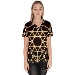 Women s V-Neck Scrub Top 