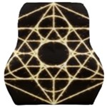 Sacred Geometry: Metatron Car Seat Back Cushion 