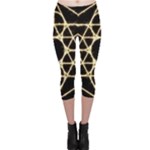 Sacred Geometry: Metatron Capri Leggings 