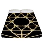 Sacred Geometry: Metatron Fitted Sheet (King Size)