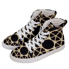 Men s Hi-Top Skate Sneakers 
