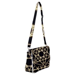 Shoulder Bag with Back Zipper 