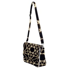 Shoulder Bag with Back Zipper 