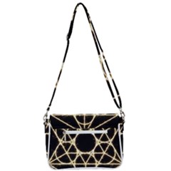 Shoulder Bag with Back Zipper 