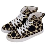 Sacred Geometry: Metatron Women s Hi-Top Skate Sneakers