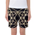 Sacred Geometry: Metatron Women s Basketball Shorts