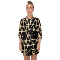 Half Sleeve Chiffon Kimono 