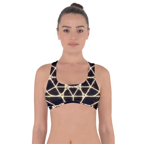 Sacred Geometry: Metatron Got No Strings Sports Bra from ArtsNow.com