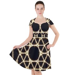 Cap Sleeve Midi Dress 