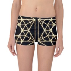 Reversible Boyleg Bikini Bottoms Outside Front Reversible Boyleg Bikini Bottoms Outside Front