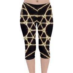 Velvet Capri Leggings  