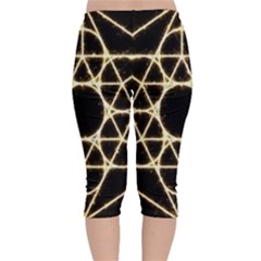 Velvet Capri Leggings  