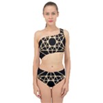 Sacred Geometry: Metatron Spliced Up Two Piece Swimsuit