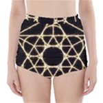 Sacred Geometry: Metatron High-Waisted Bikini Bottoms