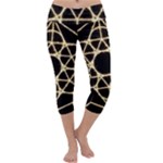 Sacred Geometry: Metatron Capri Yoga Leggings