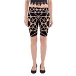 Sacred Geometry: Metatron Yoga Cropped Leggings