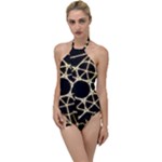 Sacred Geometry: Metatron Go with the Flow One Piece Swimsuit