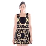 Sacred Geometry: Metatron Scoop Neck Skater Dress