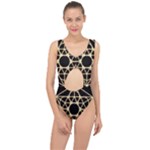 Sacred Geometry: Metatron Center Cut Out Swimsuit