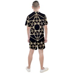 Men s Mesh T-Shirt and Shorts Set 