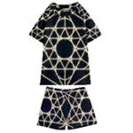 Sacred Geometry: Metatron Kids  Swim Tee and Shorts Set