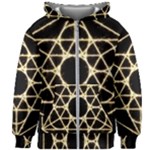 Sacred Geometry: Metatron Kids  Zipper Hoodie Without Drawstring