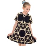 Sacred Geometry: Metatron Kids  Short Sleeve Shirt Dress