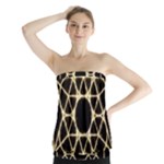Sacred Geometry: Metatron Strapless Top
