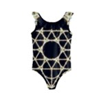 Sacred Geometry: Metatron Kids  Frill Swimsuit