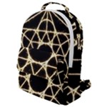 Sacred Geometry: Metatron Flap Pocket Backpack (Small)