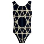Sacred Geometry: Metatron Kids  Cut-Out Back One Piece Swimsuit