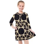 Sacred Geometry: Metatron Kids  Quarter Sleeve Shirt Dress