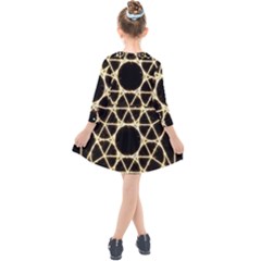 Kids  Quarter Sleeve Shirt Dress 