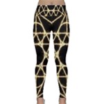 Sacred Geometry: Metatron Lightweight Velour Classic Yoga Leggings