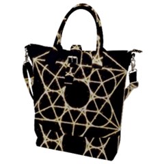 Buckle Top Tote Bag 