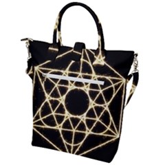 Buckle Top Tote Bag 