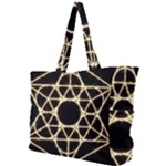 Sacred Geometry: Metatron Simple Shoulder Bag