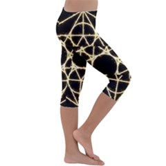 Kids  Lightweight Velour Capri Leggings  