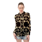 Sacred Geometry: Metatron Long Sleeve Chiffon Shirt