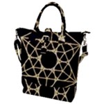 Sacred Geometry: Metatron Buckle Top Tote Bag
