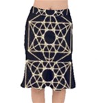Sacred Geometry: Metatron Short Mermaid Skirt