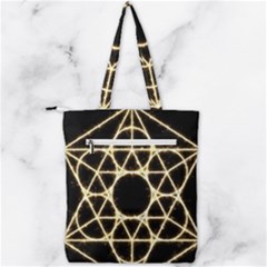 Double Zip Up Tote Bag 