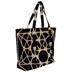 Zip Up Canvas Bag 