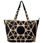 Sacred Geometry: Metatron Full Print Shoulder Bag